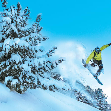 Snowboard hors-piste expert