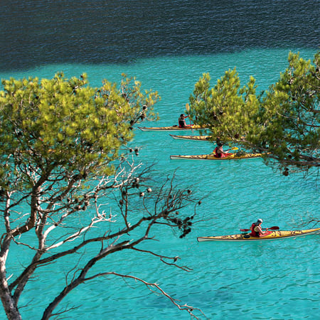 Break 4 jours / 4 nuits Découverte des calanques en Kayak de mer