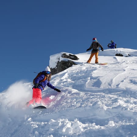 Snowboard hors-piste All Mountain